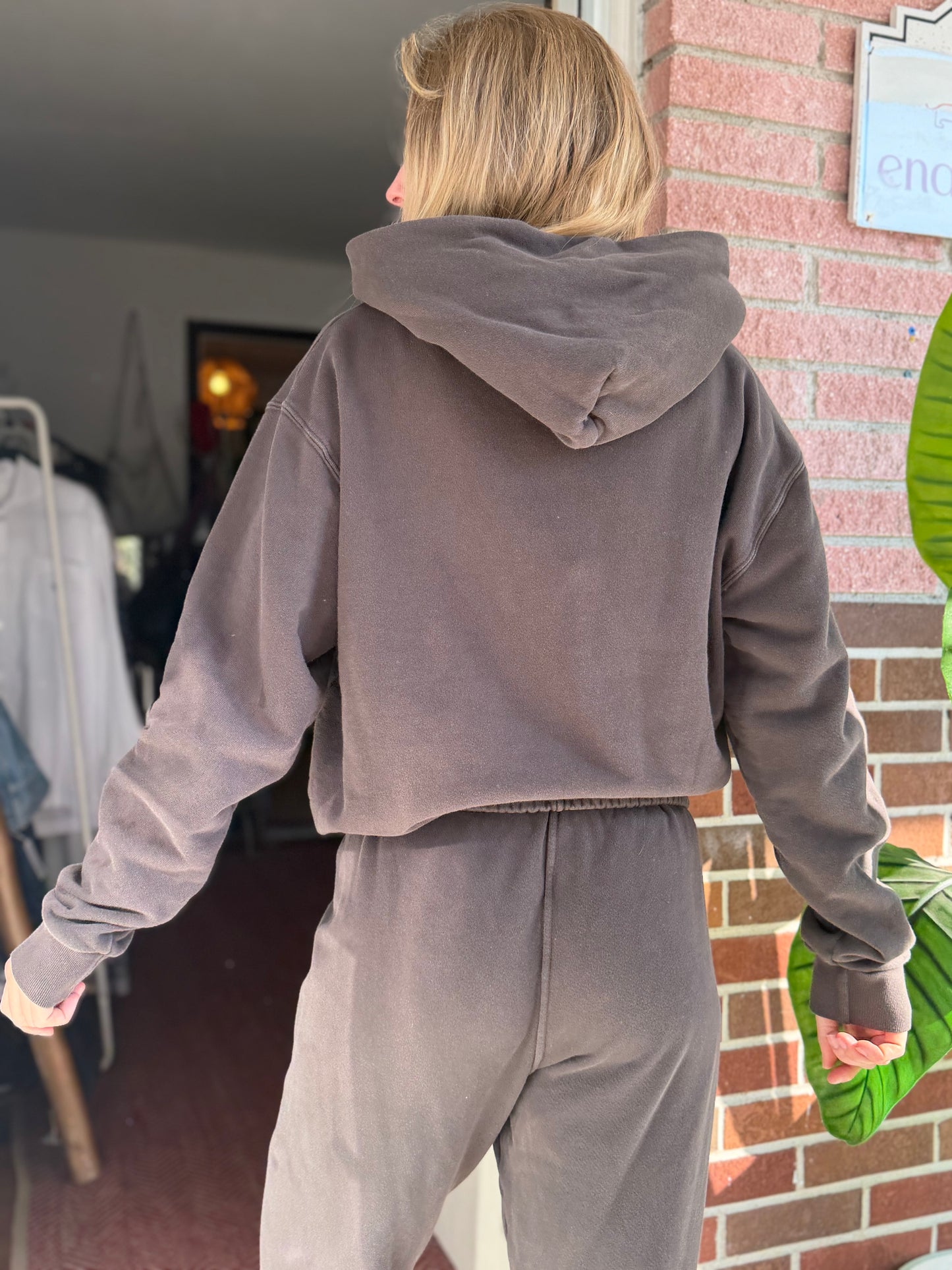 Perfectwhitetee | Dark Brown Lounge Set, M