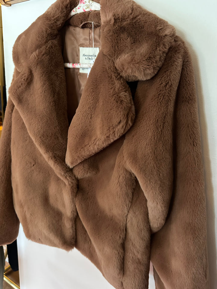 Abercrombie &amp; Fitch | Super Soft Furry Jacket
