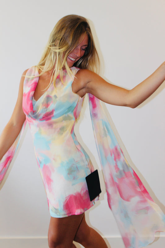 Lulus | Pastel Mini Dress, XS