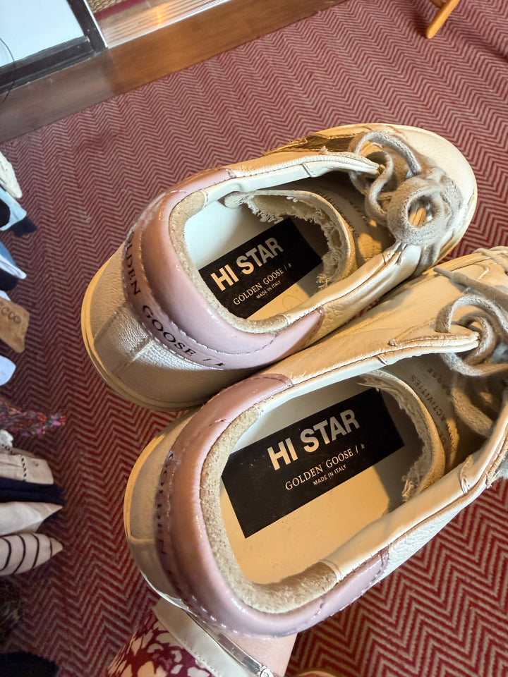 Golden Goose | Hi-Star Low Top Platform Sneakers, 36