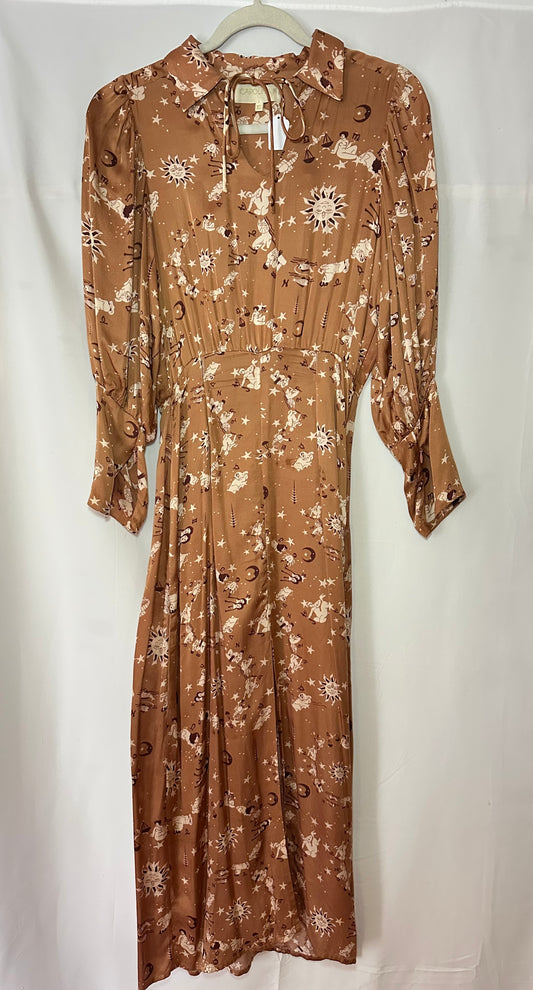 Carolina K | Angels, Suns & Moons Maxi Dress, XS