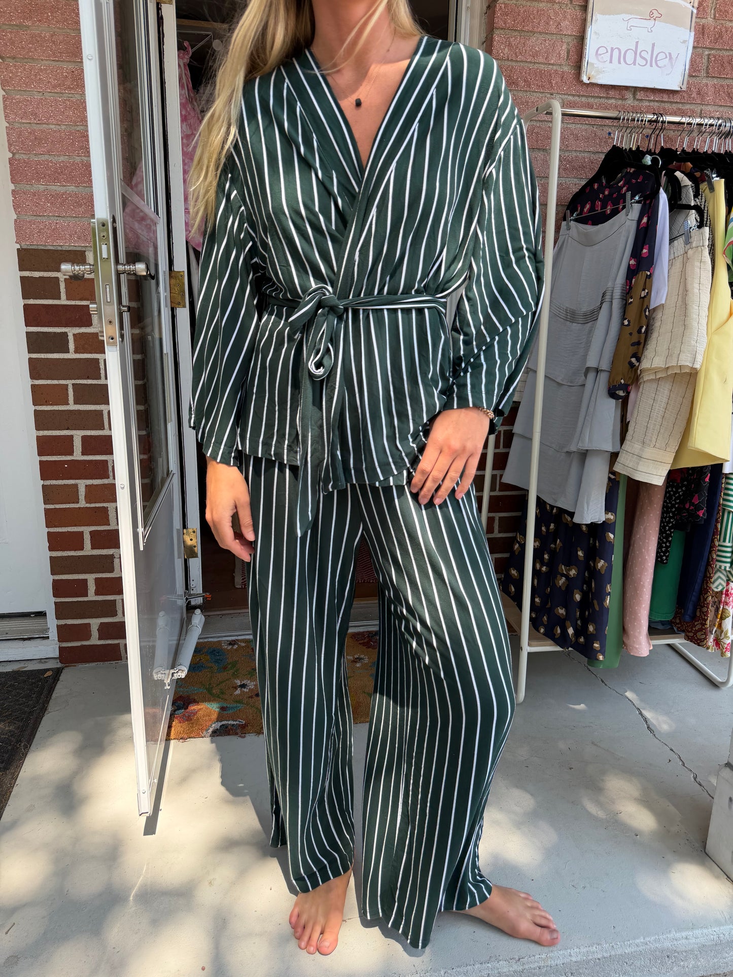LAKE | Pima Robe Set, L