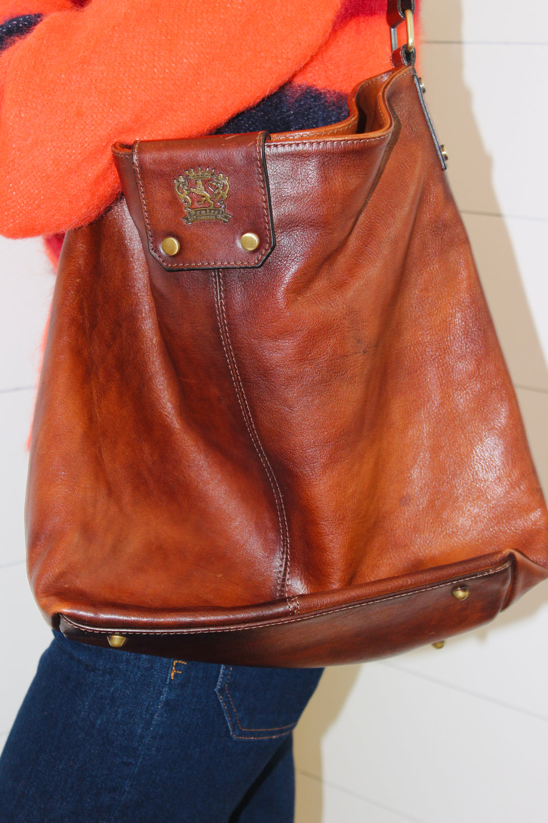 Pratesi  | Italian Leather Hobo Tote