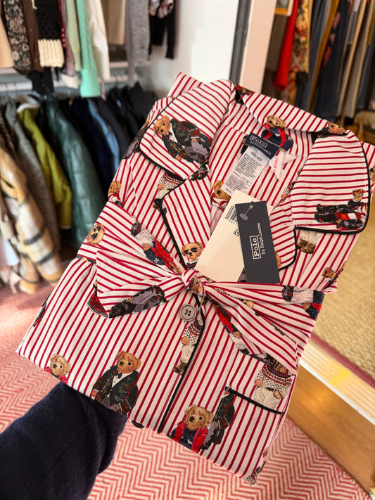 Polo Ralph Lauren | Madison Teddy Bear Pajama Set, XS