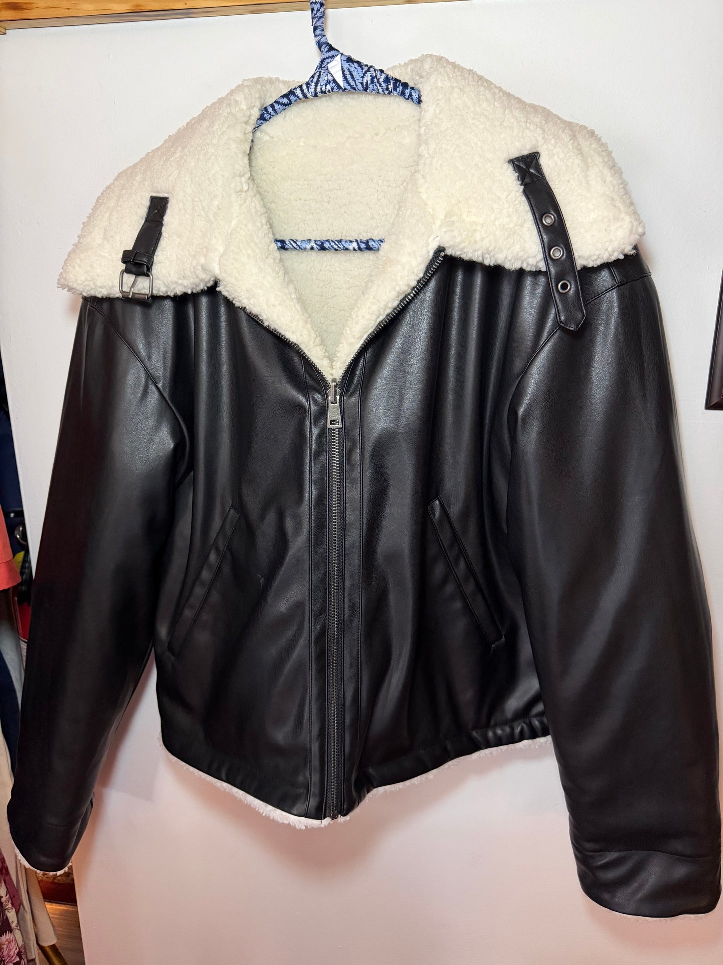 Levi Strauss | Faux Shearling Reversible Jacket, S/M