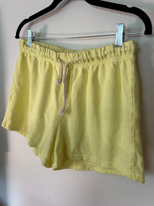 Perfectwhitetee | Bright Yellow Sweat Shorts