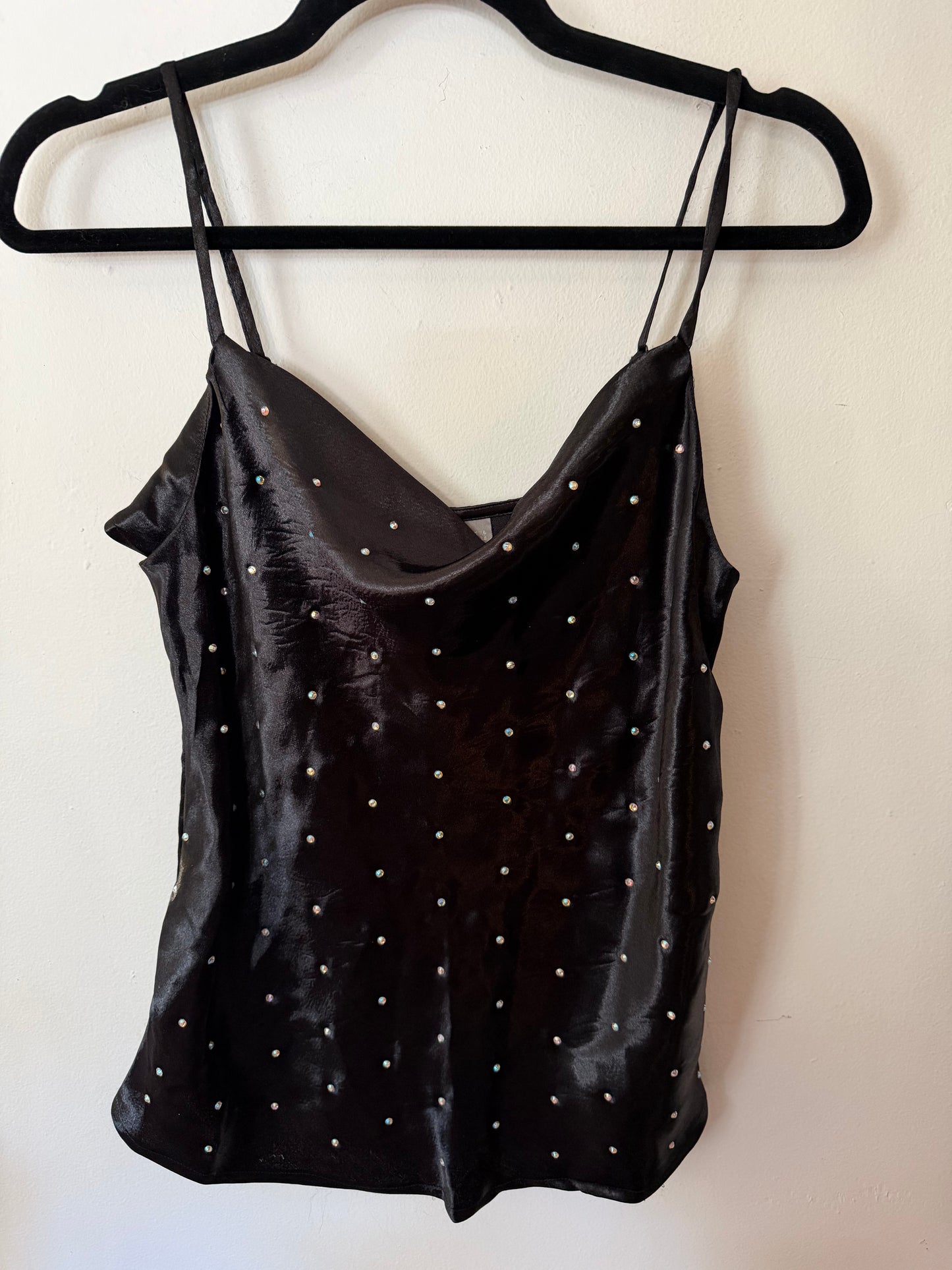 ASOS | Cowl Neck Rhinestone Tank, 2