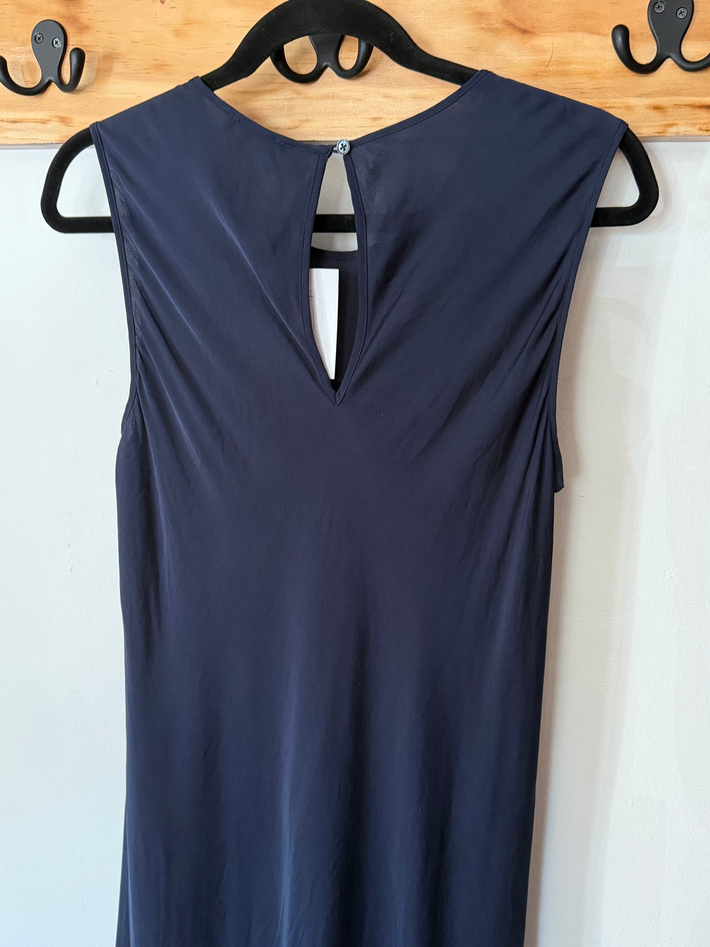 Quince | Washable Stretch Silk Tank Midi Dress, L