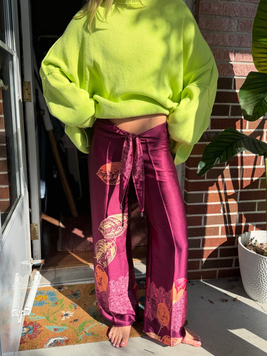Bizzare Paros | Silk Pants