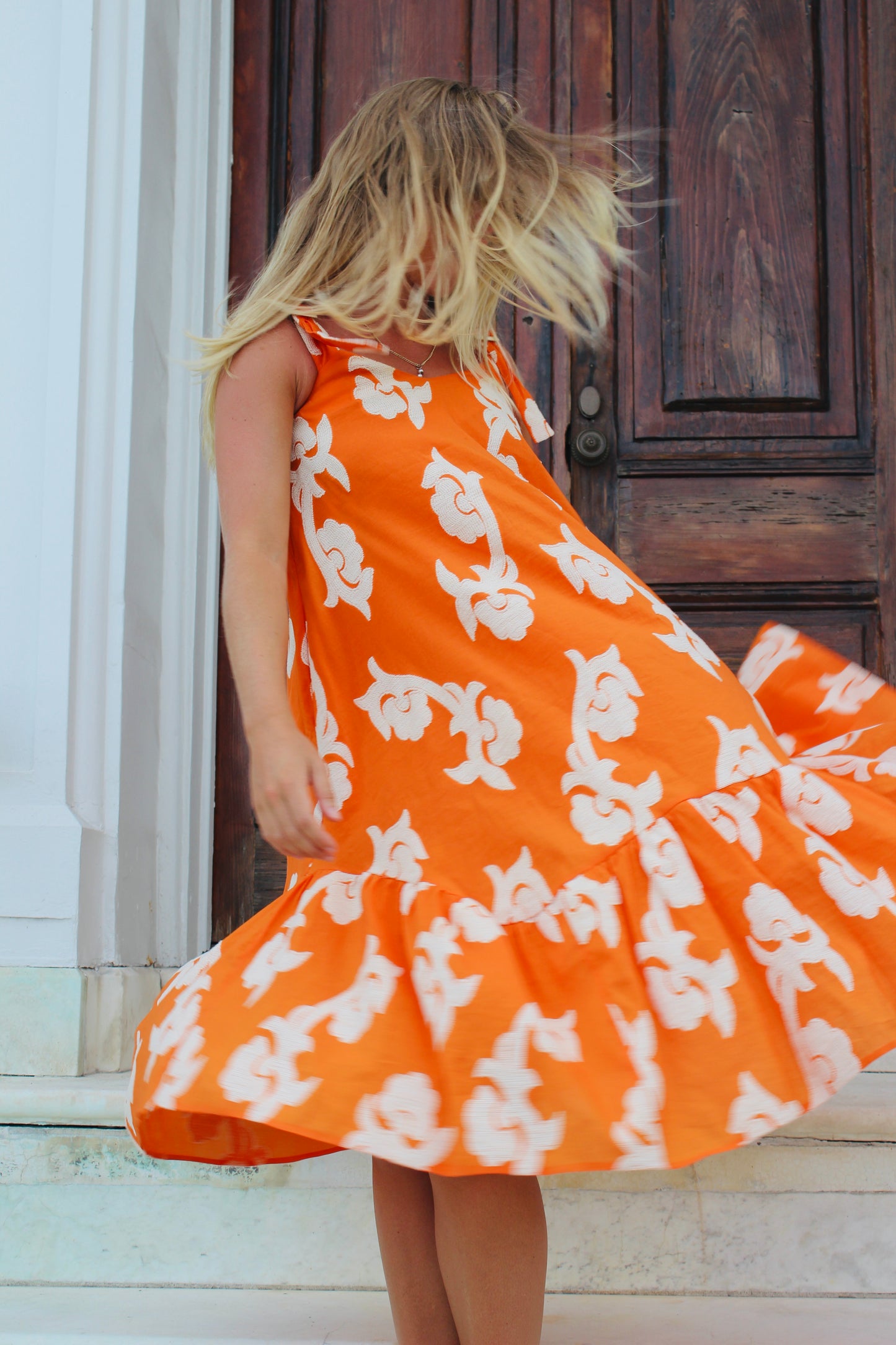 Exquise | Phoebe Flounce Dress, XS/P