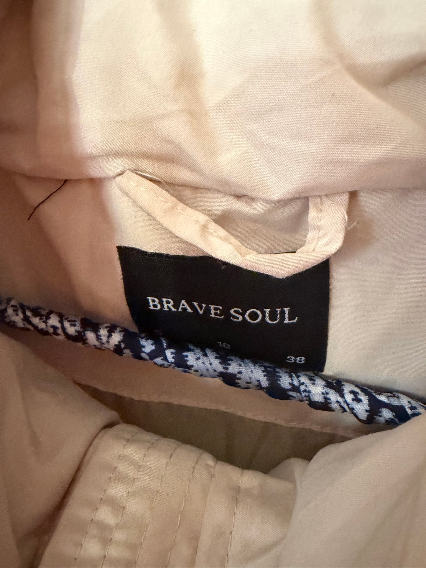 Brave Soul | Beige Puffer, M