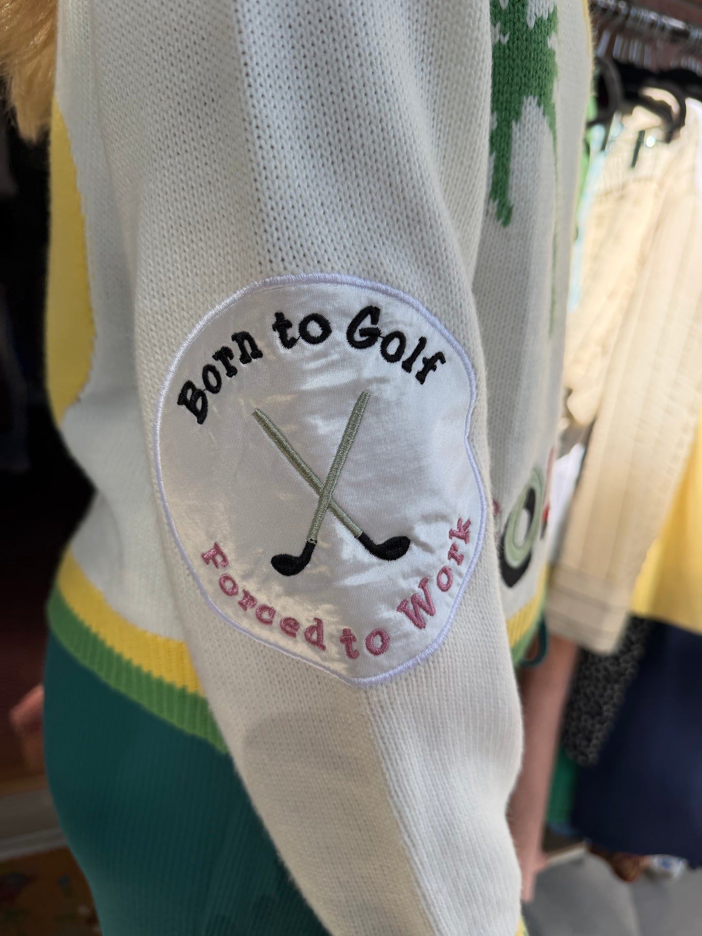 Fate | Golf Patch Sweater,  M