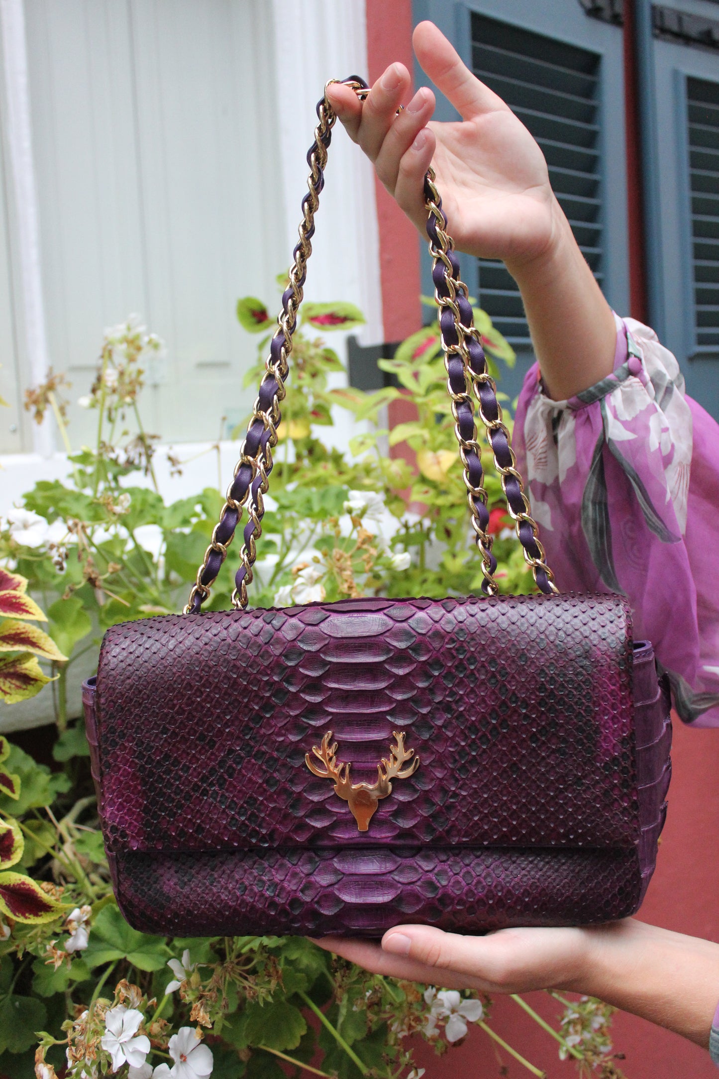 Taxidermy x Leva Bonaparte  | Python JW Bag