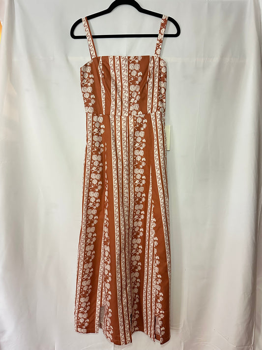 Parterre | Orange Floral Maxi, XS