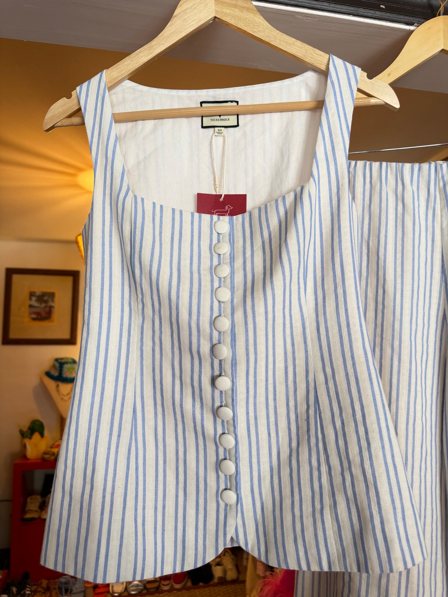 Tuckernuck  | Striped Pant Set, XS