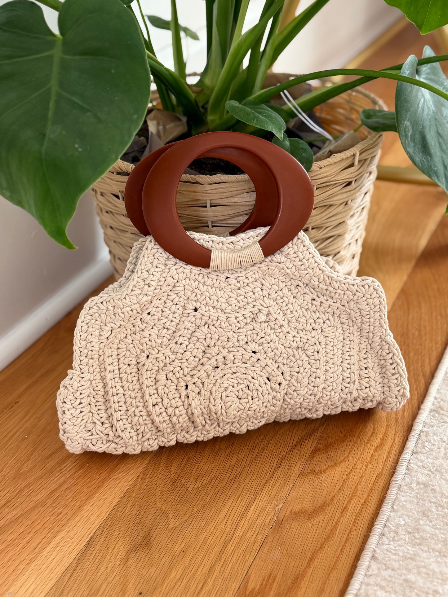 Dolce Vita  | Maren Crochet Top Handle Bag, OS