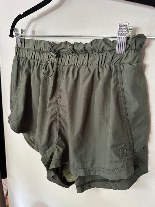 Free People | Army Green Athletic Short