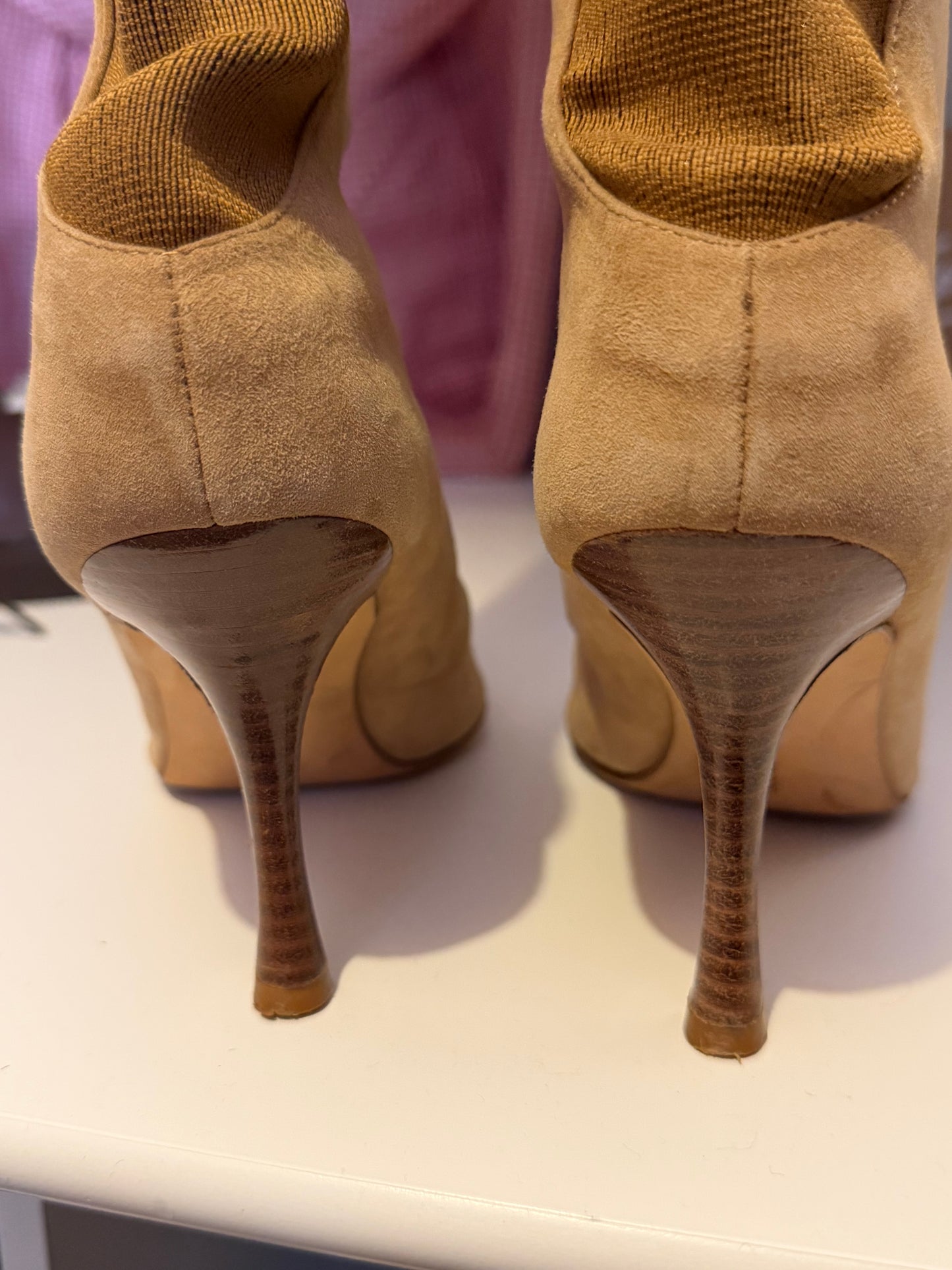 Manolo Blahnik | Suede Boots, 37