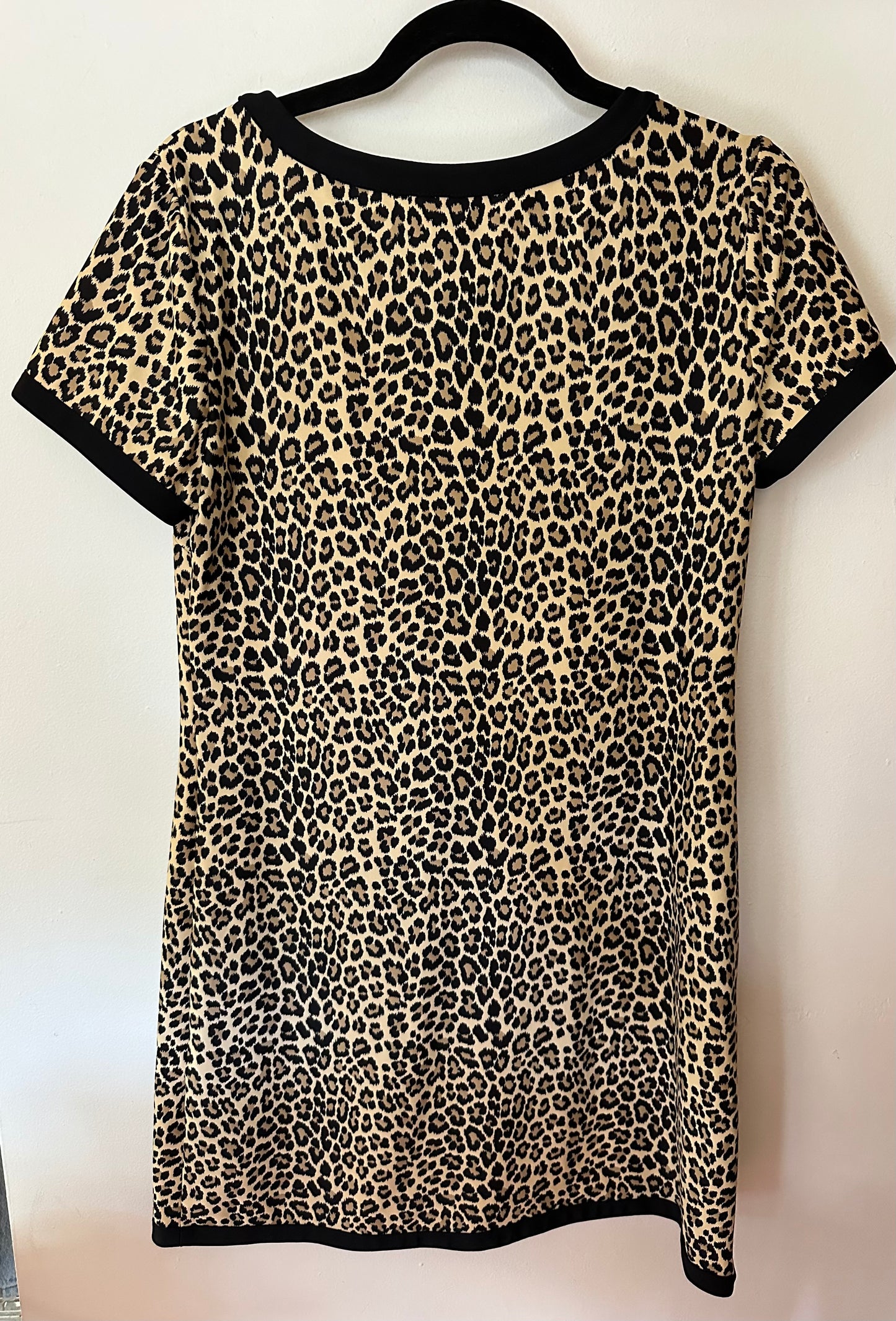 Jude Connally |  Cheetah Print T-Shirt Dress, S