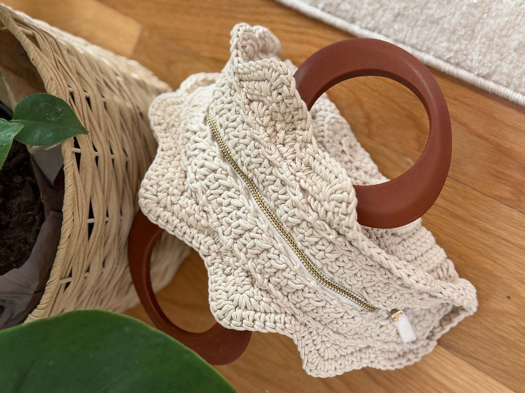 Dolce Vita  | Maren Crochet Top Handle Bag, OS