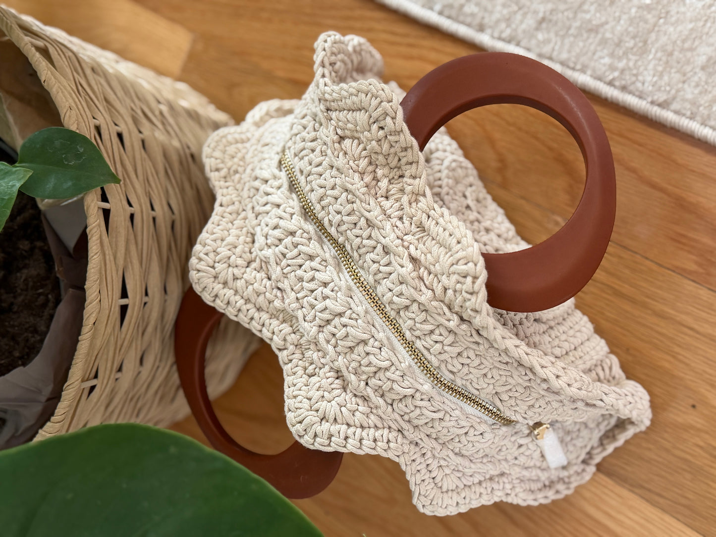 Dolce Vita  | Maren Crochet Top Handle Bag, OS