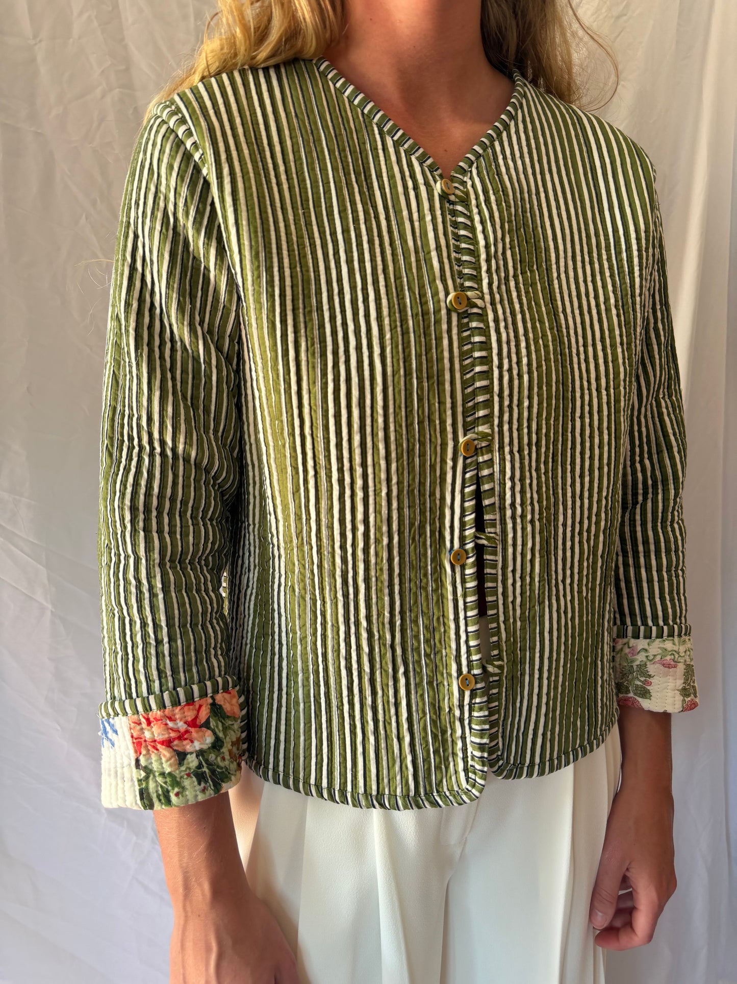 Reversible Quilted Jacket, S