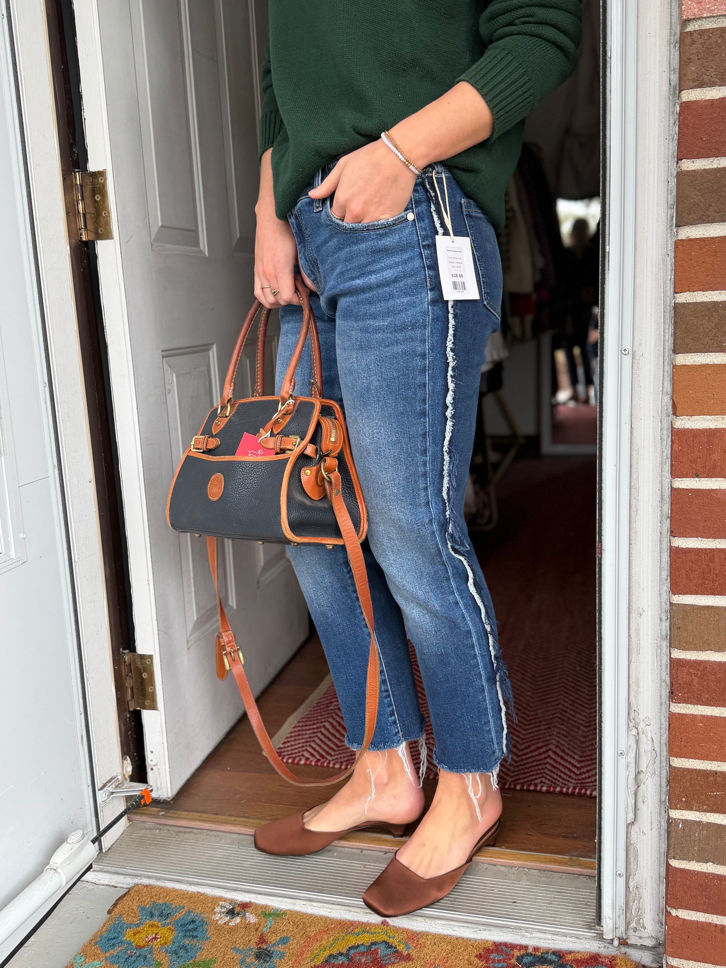 Liverpool | Textured Denim Jeans, 6/28