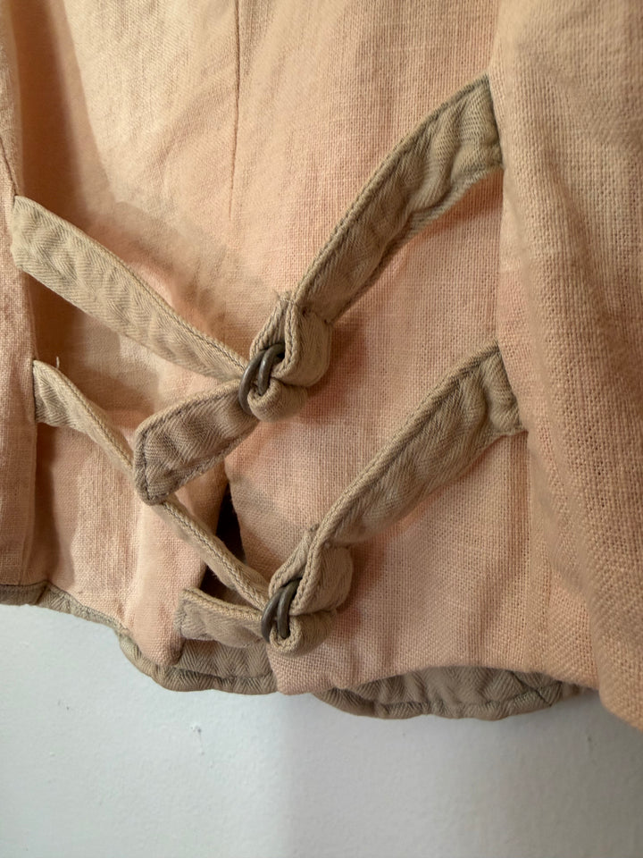 Free People | Linen/Cotton Blend Vest, XS