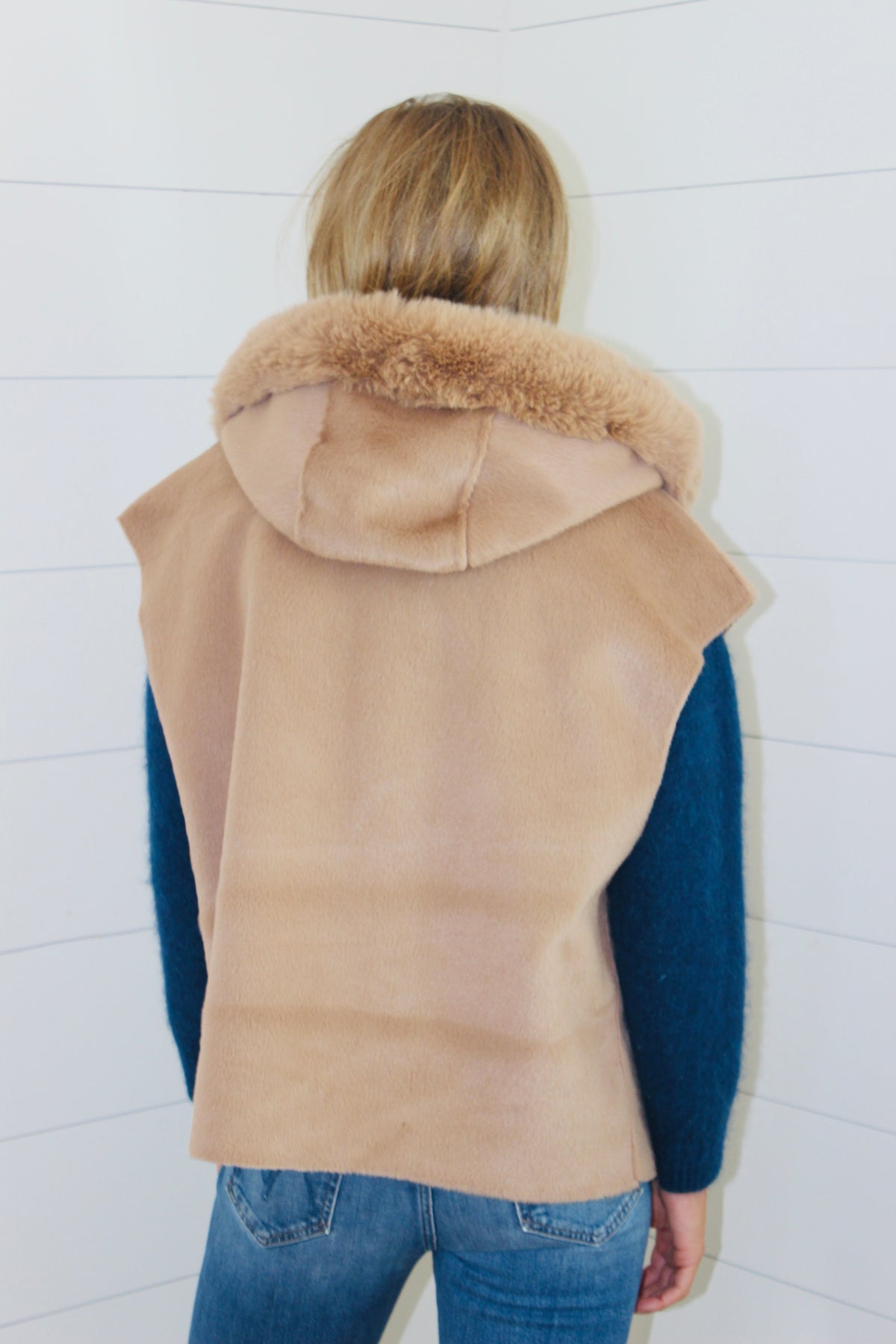 J. Mclaughlin | Nomi Faux Fur Vest, XS