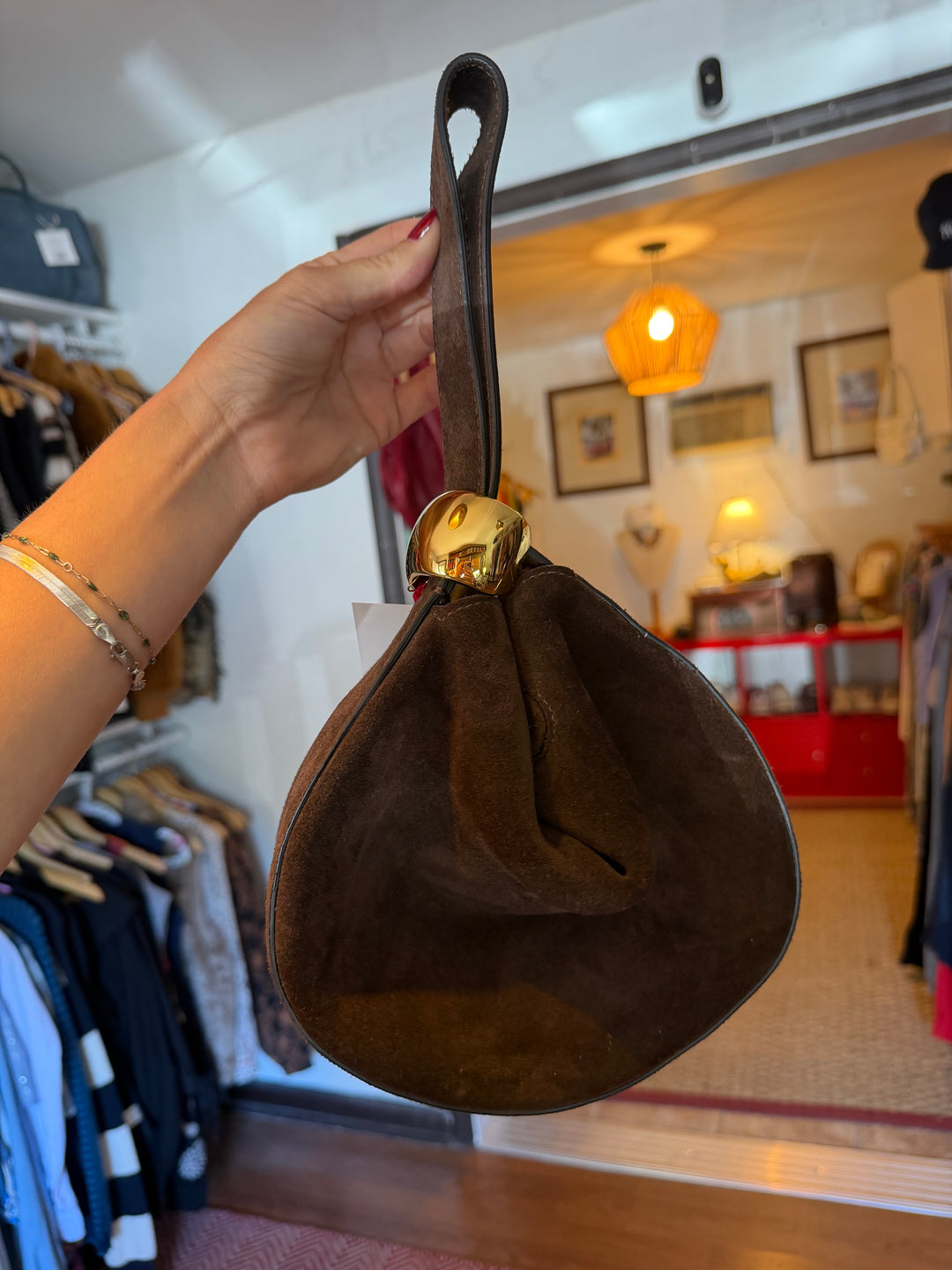 AMANU | The Zambia Suede Pouchette
