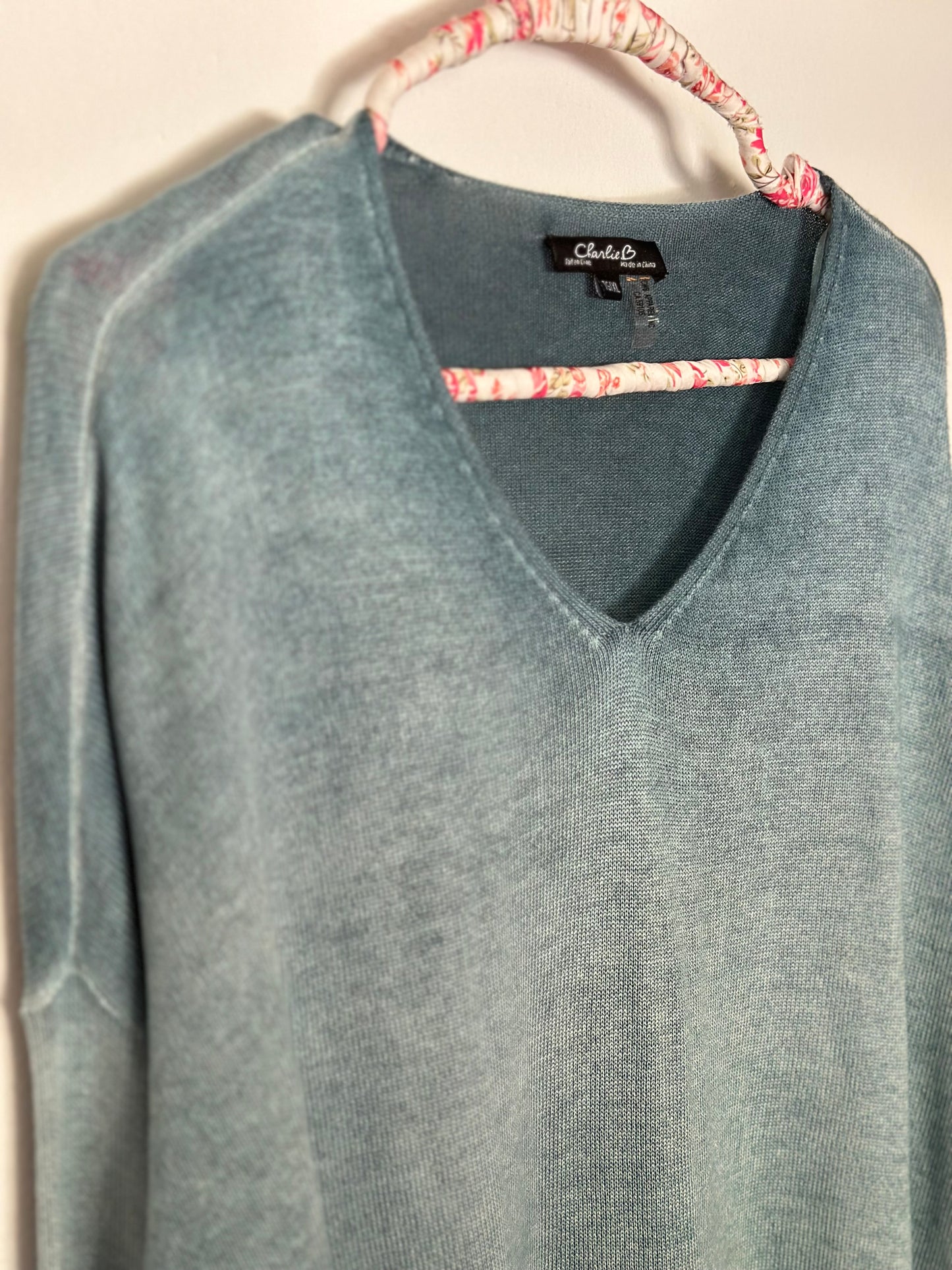 Aqua Blue Sweater
