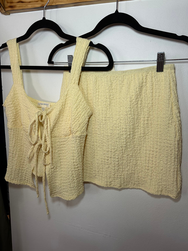 See You Monday | Butter Yellow Set