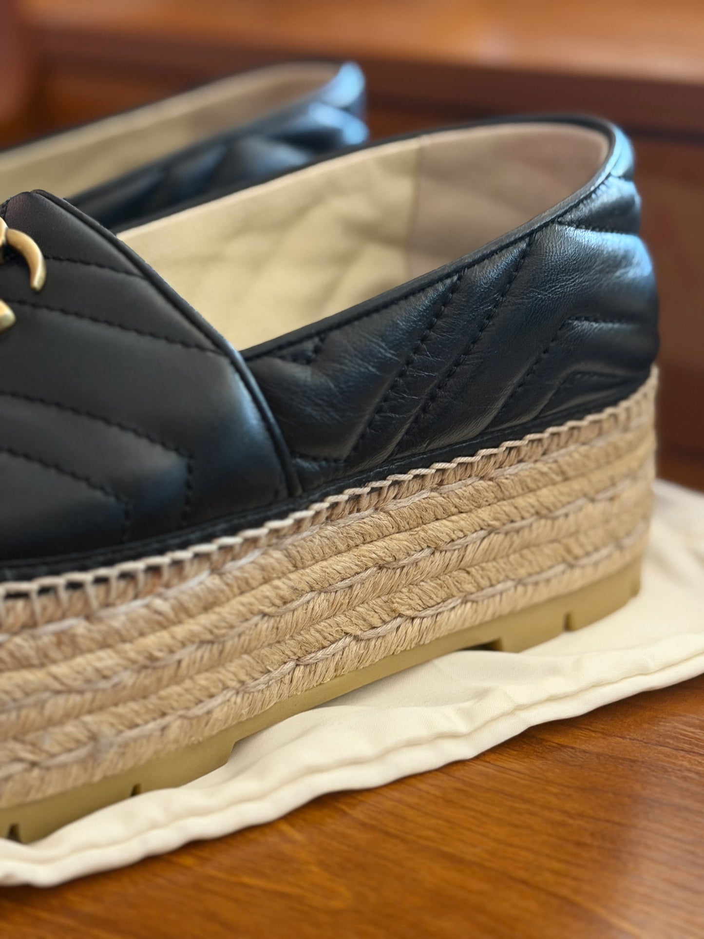 Gucci | Espadrille Wedges, 38