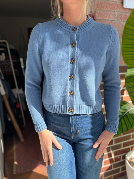 GAP | 100% Cotton Button Cardigan, S/P
