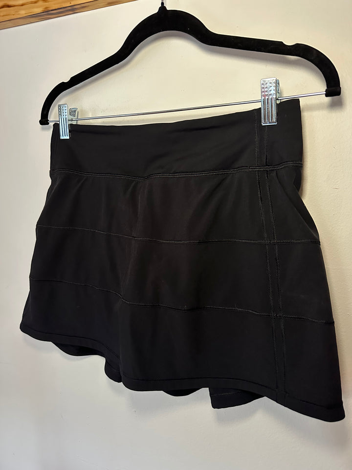 Lululemon | Black Tennis Skirt