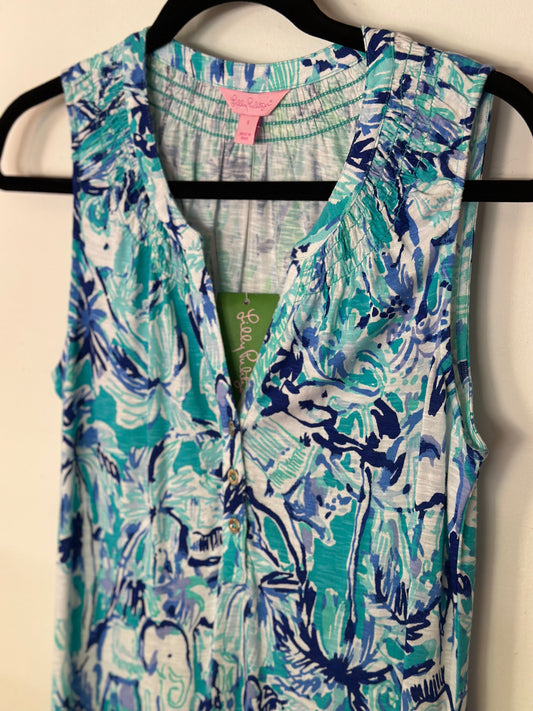 Lily Pulitzer | Tropical Turquoise Essie Maxi Dress