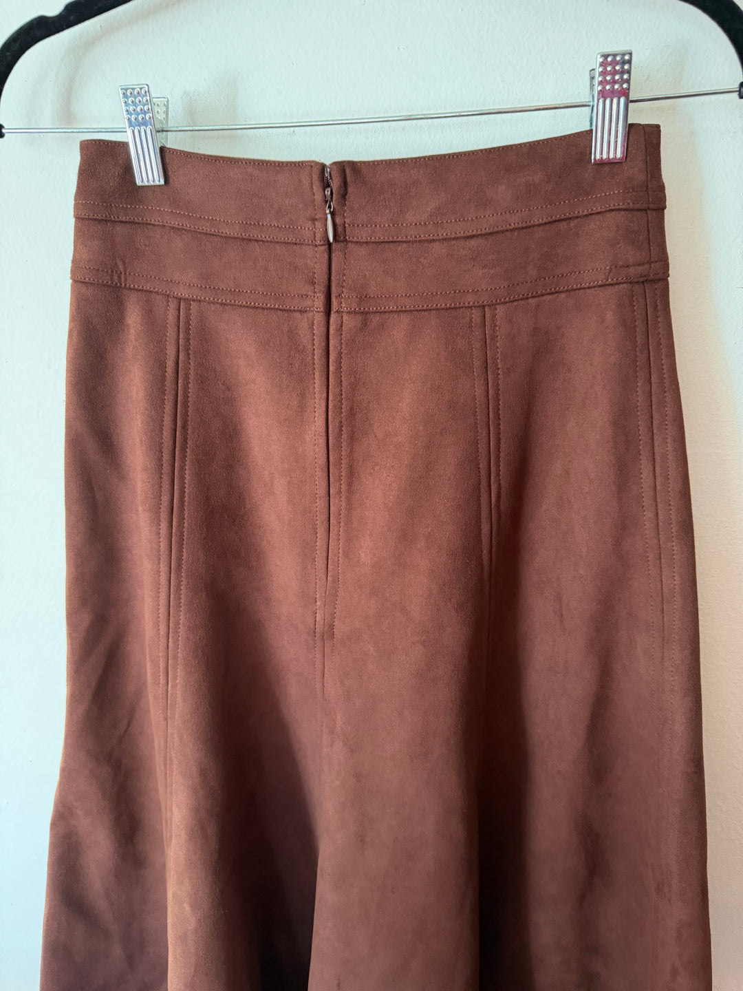 Tuckernuck | Ganache Suede Brynn Skirt, 0