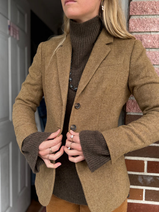 Brooks Brothers | Women's Wool Blend Blazer, 4