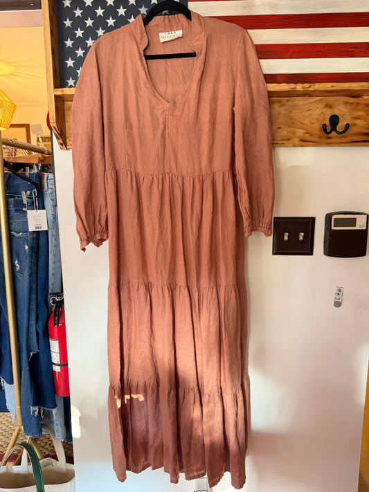 Lara Trzebinski | Rusty Lamu Dress, M