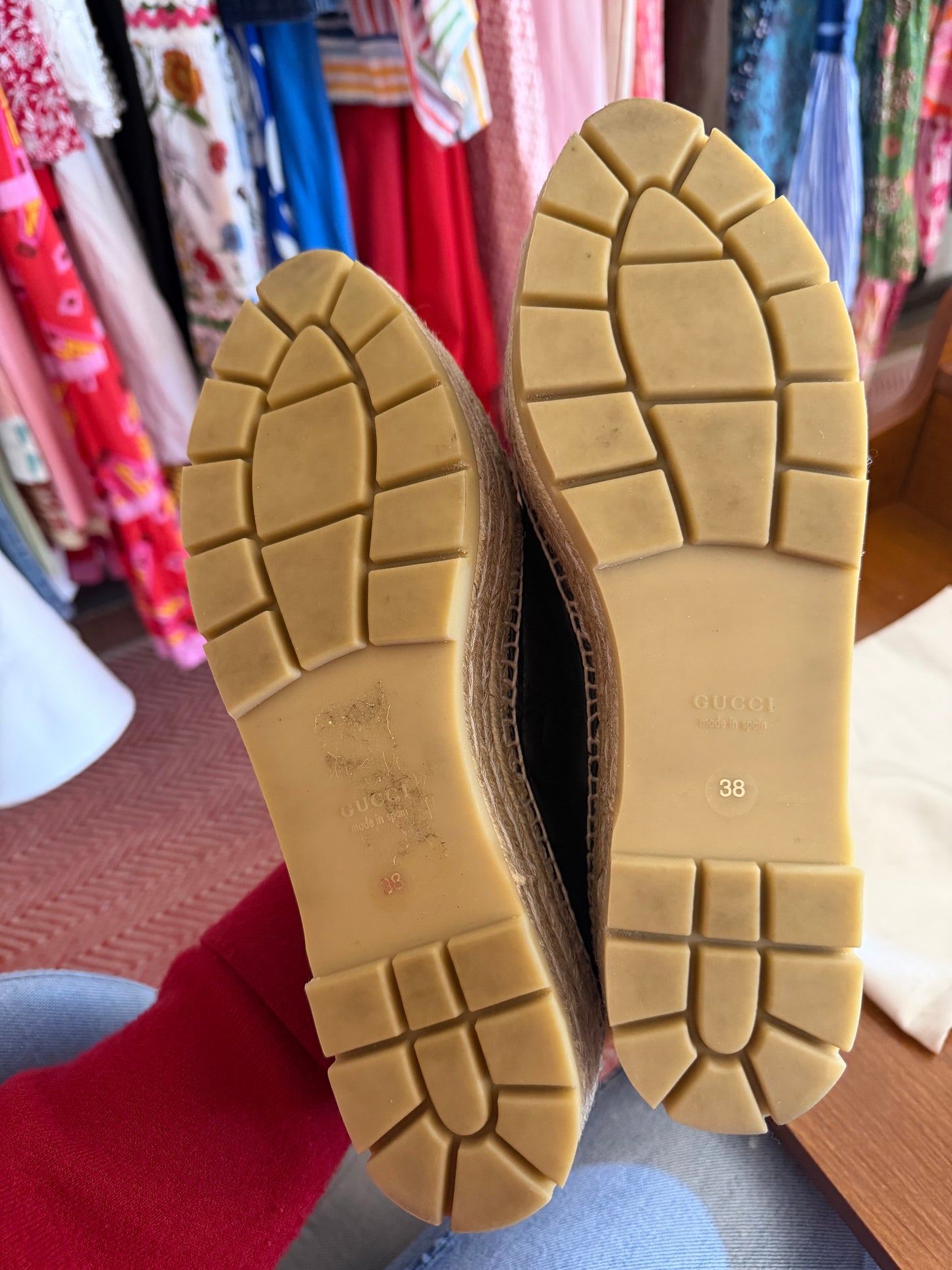 Gucci | Espadrille Wedges, 38