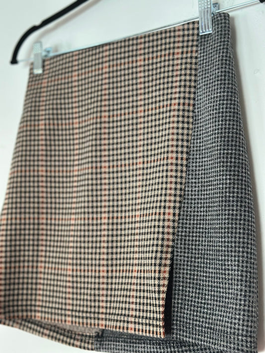 RD Style | Multi Color Plaid Skirt