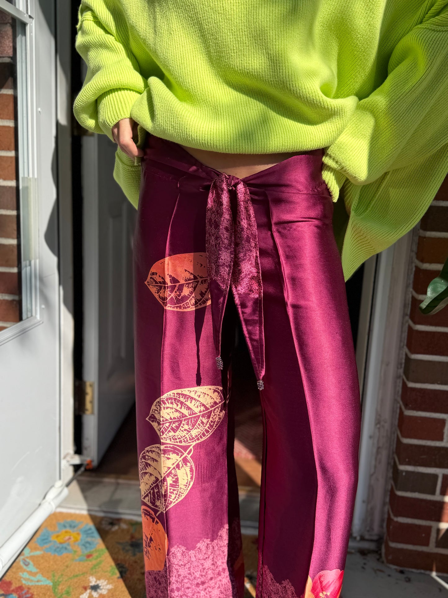Bizzare Paros | Silk Pants