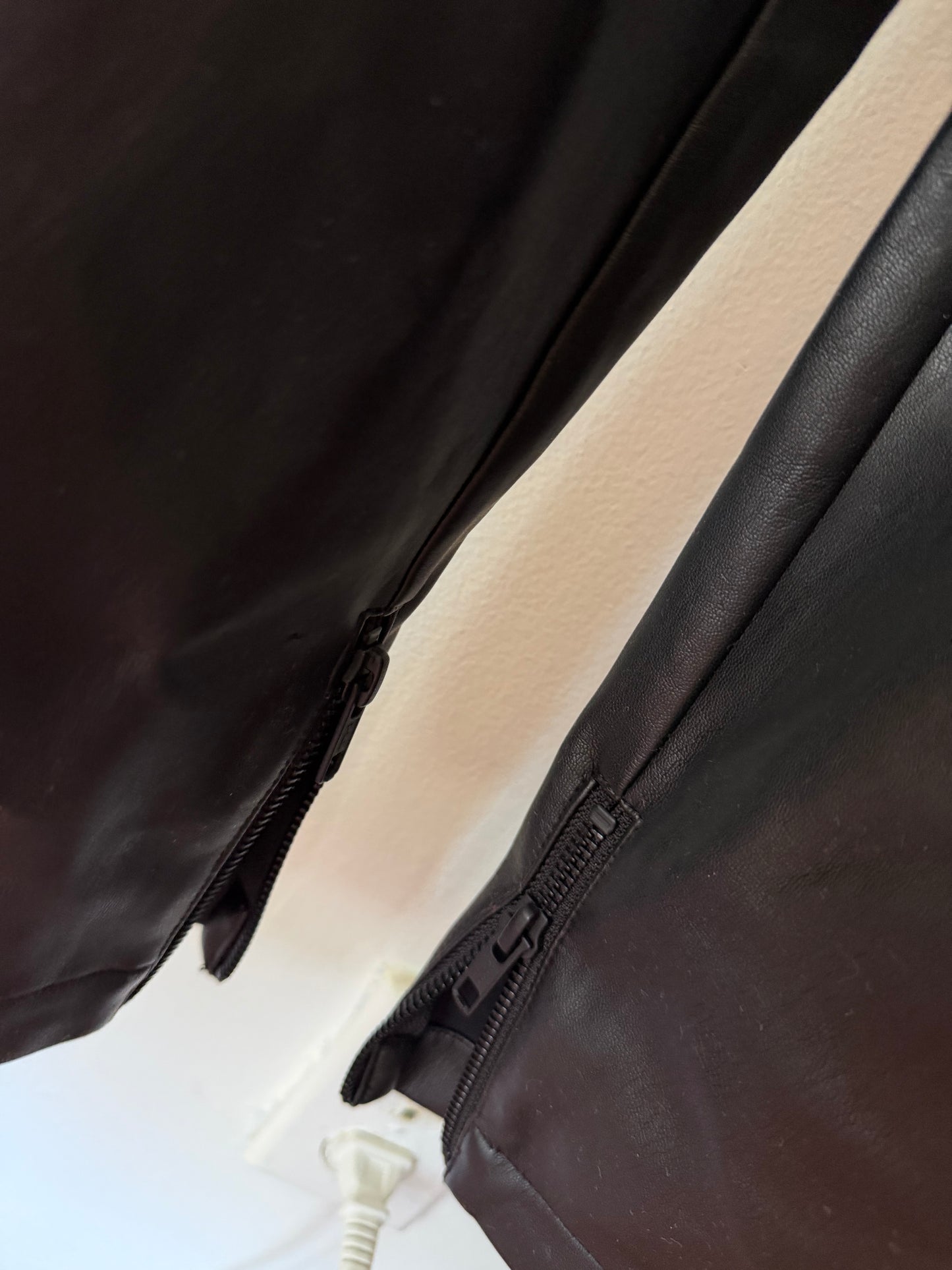 NBD | 'Reckless' Vegan Leather Jumpsuit, S