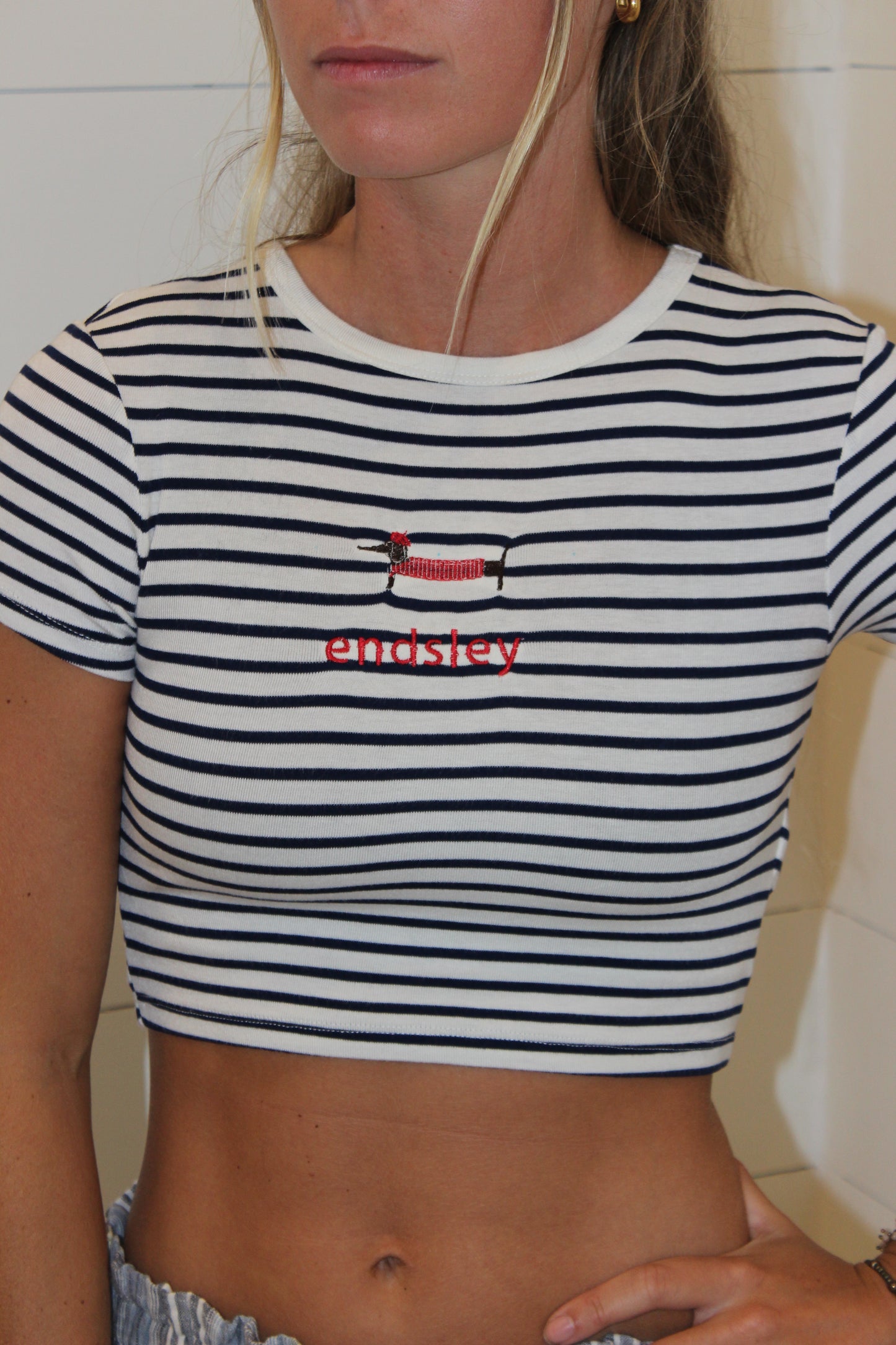 Endsley | French Doxie Tee, S