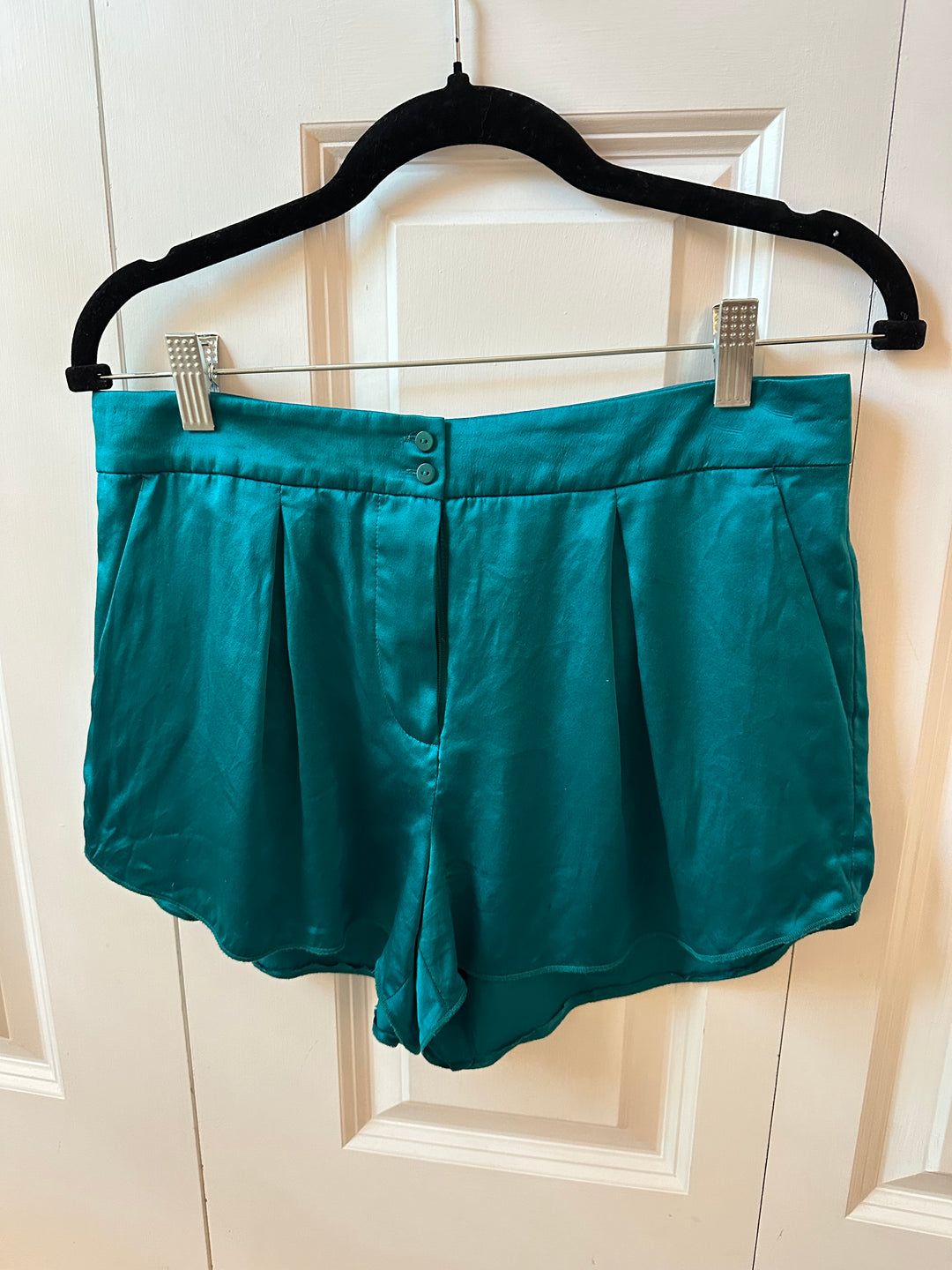 Artizia | Teal Satin Shorts
