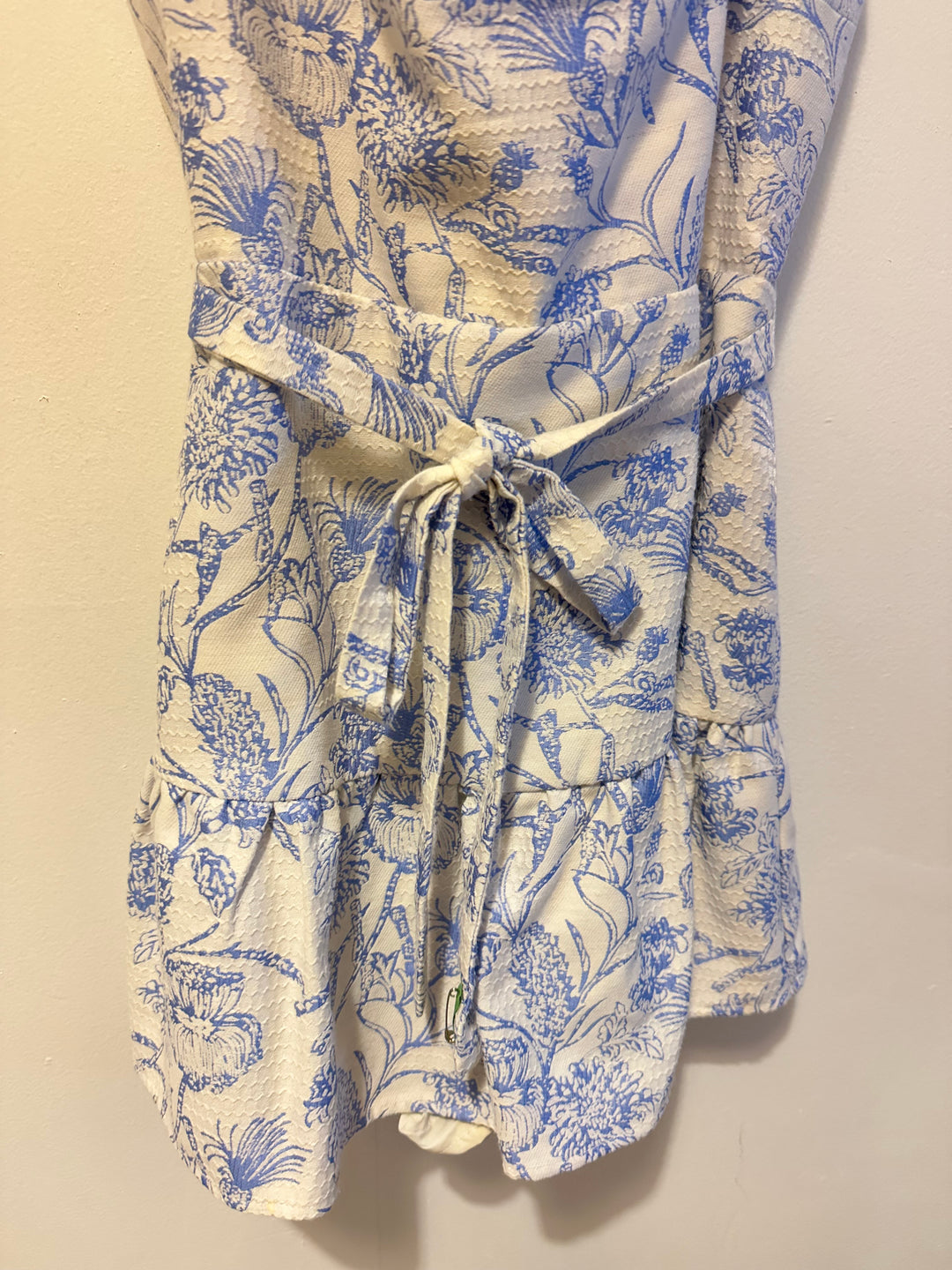Amanda Uprichard | Light Blue Patterned Dress