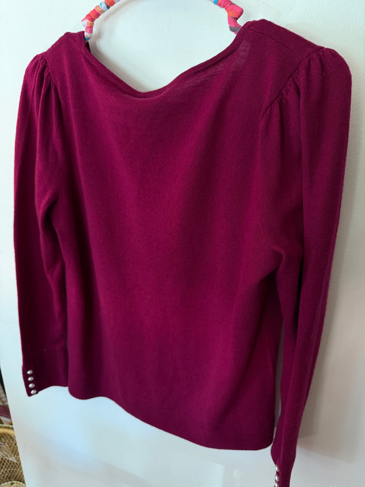 Talbots | Pearl Sleeve Sweater, L