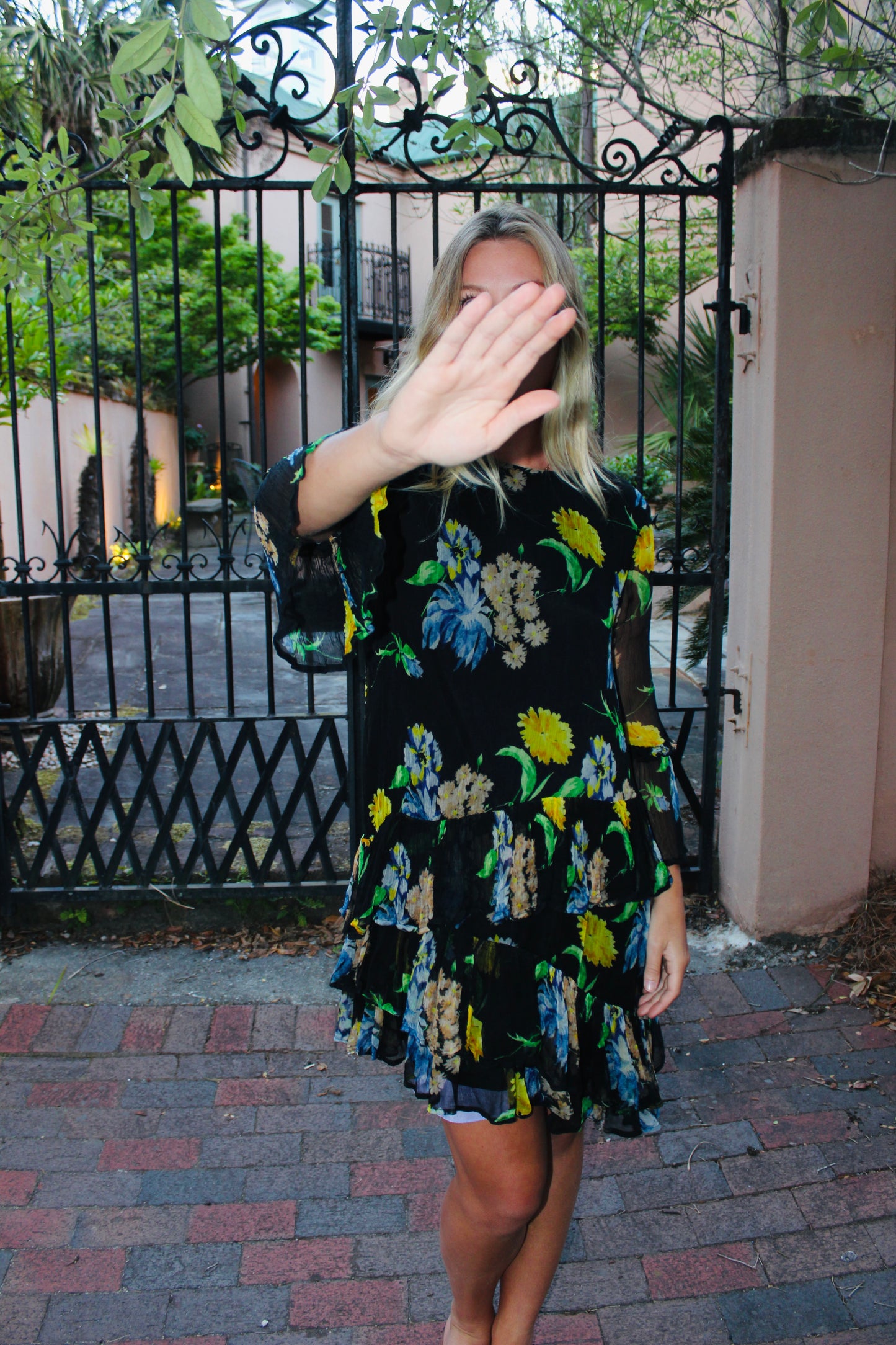 Ganni  | Flowy Floral Dress, S/M