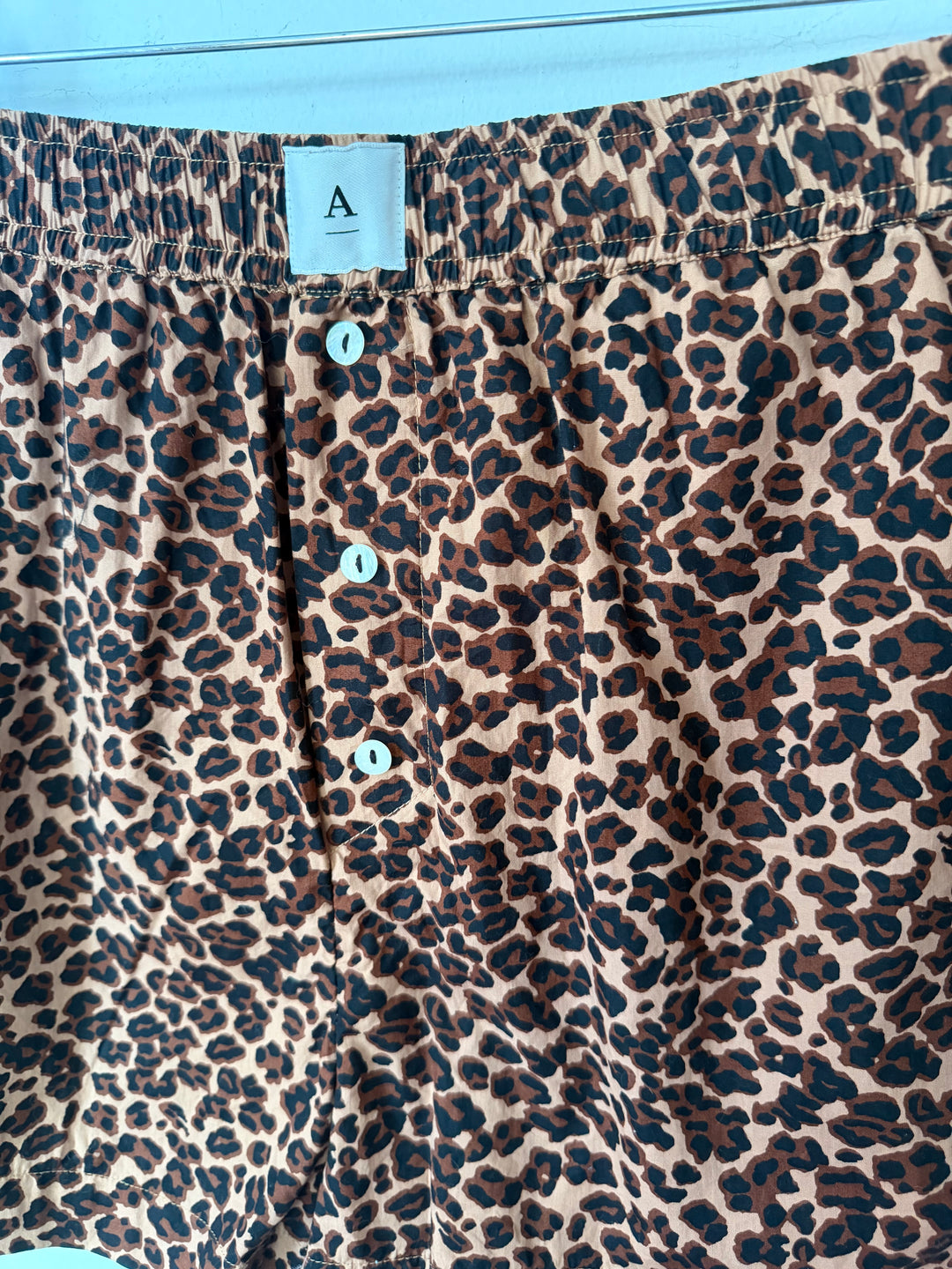 Anthropologie | Cheetah Boxer Shorts, M
