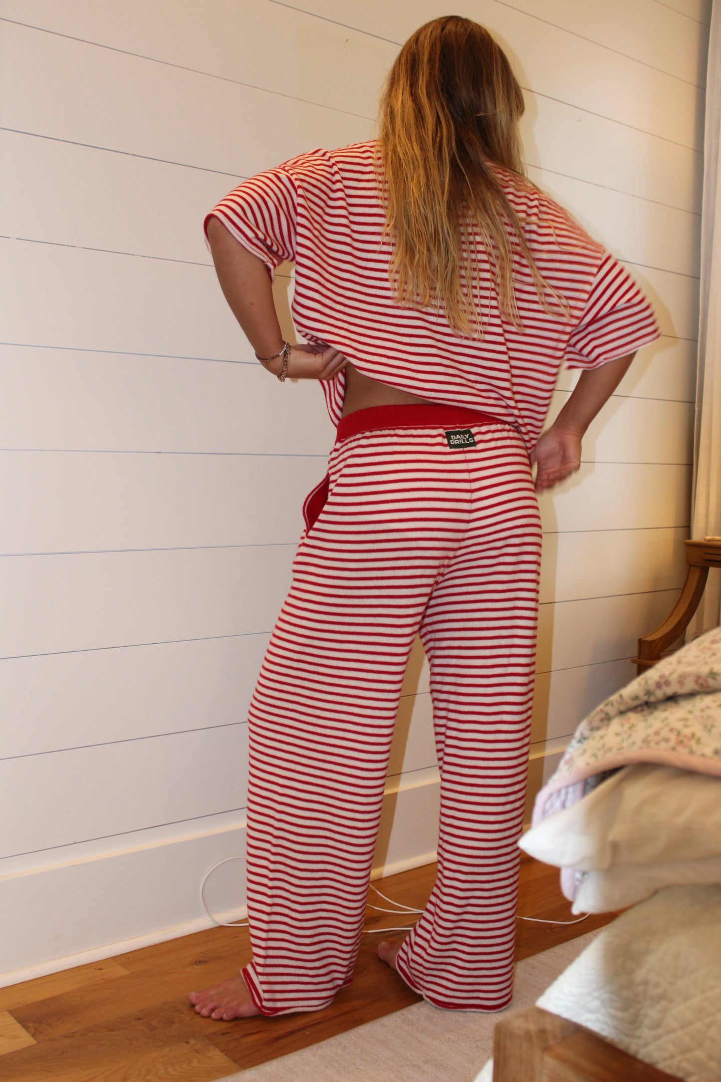 Daily Drills | Striped Cashmere 3 Piece Set, M/L